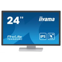 iiyama ProLite pantalla para PC 60,5 cm (23.8") 1920 x 1080 Pixeles Full HD LCD Pantalla táctil Multi-usuario Blanco