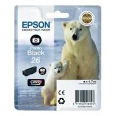 Cartucho tinta epson t261140 negro photo