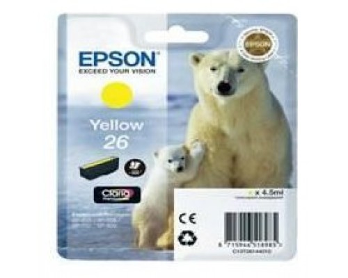 Cartucho tinta epson t261440 amarillo xp - 600