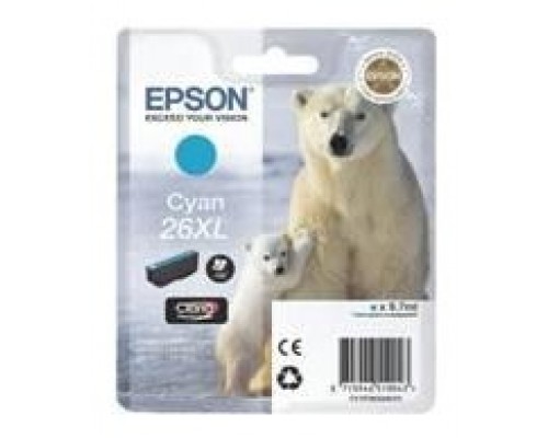 Cartucho tinta epson t263240 cian xl