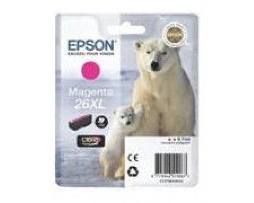 Cartucho tinta epson t263340 magenta xl