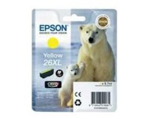 Cartucho tinta epson t263440 amarillo xl