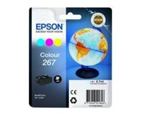 Cartucho tinta epson 267 c13t26704010 color