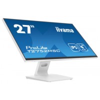 iiyama ProLite T2752MSC-W1 pantalla para PC 68,6 cm (27") 1920 x 1080 Pixeles Full HD LED Pantalla táctil Blanco