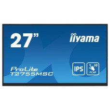 iiyama ProLite T2755MSC-B1 pantalla para PC 68,6 cm (27") 1920 x 1080 Pixeles Full HD LED Pantalla táctil Mesa Negro
