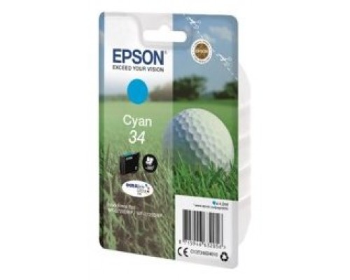 Cartucho tinta epson t3462 cian wf3720