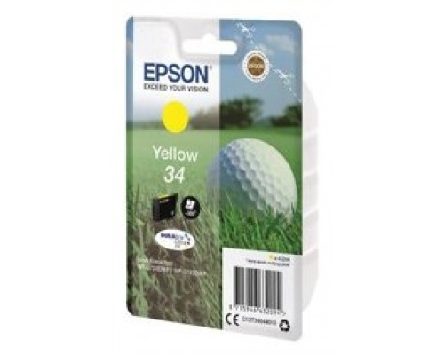 Cartucho tinta epson t3464 amarillo wf3720