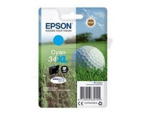 Cartucho tinta epson t3472 cian xl