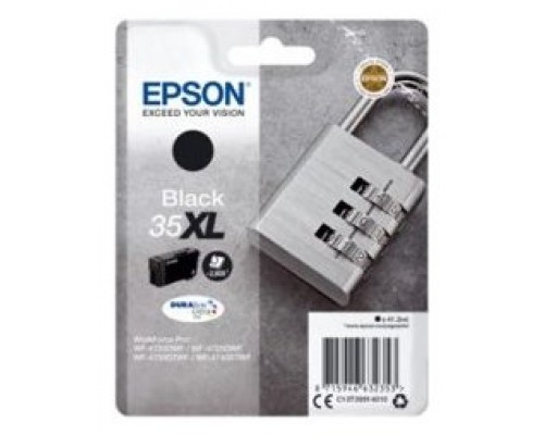 Cartucho tinta epson c13t35914010 negro 35xl