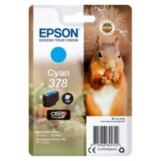 Cartucho tinta epson c13t37824010 singlepack cian