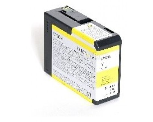 Cartucho tinta epson t5804 amarilla 80ml