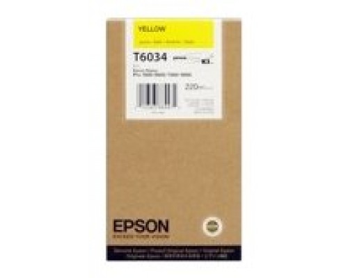 Cartucho tinta epson c13t60340 amarillo pro