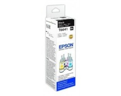 Cartucho ecotank epson 664 t664140 negro