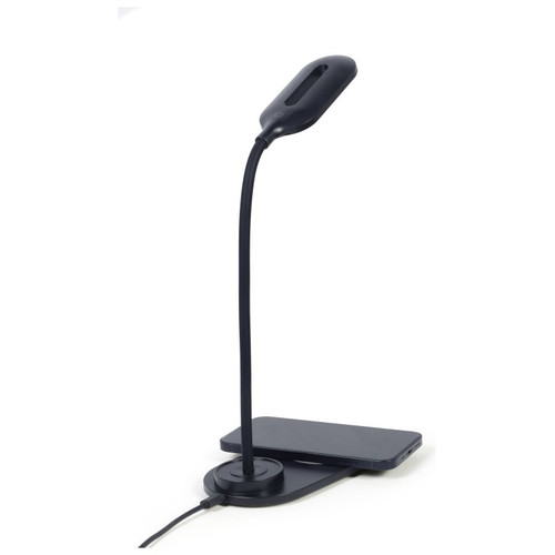 Gembird TA-WPC10-LED-01 cargador de dispositivo m&Atilde;&sup3;vil Smartphone Negro CC Cargador inal&Atilde;&iexcl;mbrico Interior