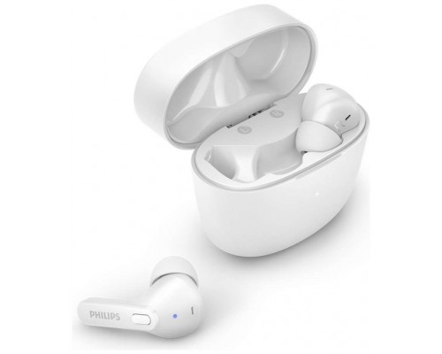 Auriculares philips tat2206wt 00 inalambrico blanco