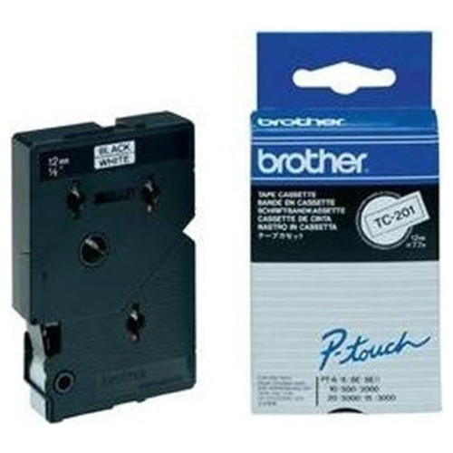Cinta laminada brother tc201 12mm x