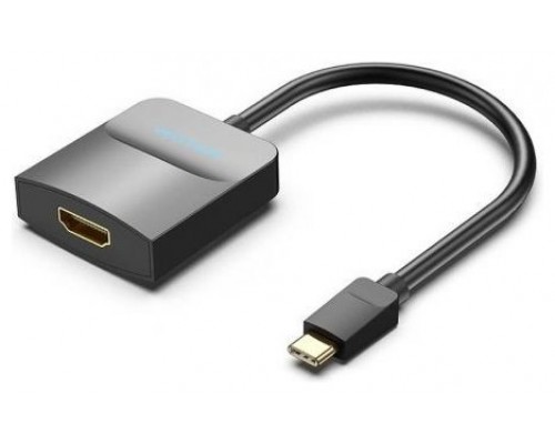 ADAPTADOR USB-C/M A HDMI/H NEGRO VENTION (Espera 4 dias)