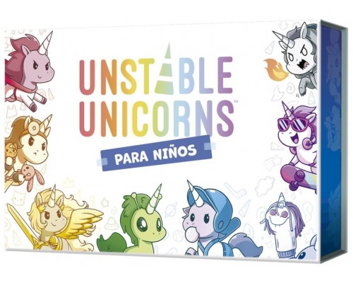 Juego mesa unstable unicorns ni&ntilde;os edad