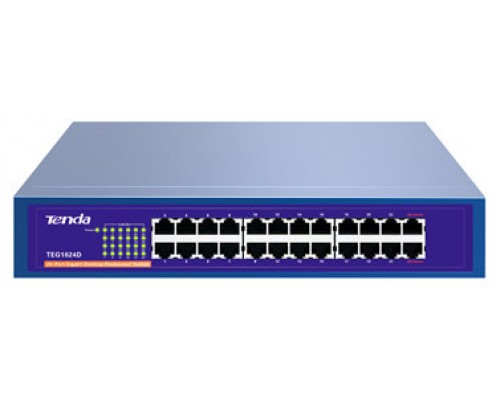 Switch 24 puertos gigabit ethernet 10