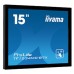 iiyama ProLite TF1534MC-B7X monitor pantalla táctil 38,1 cm (15") 1024 x 768 Pixeles Multi-touch Multi-usuario Negro