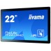 iiyama ProLite TF2215MC-B2 monitor pantalla táctil 54,6 cm (21.5") 1920 x 1080 Pixeles Negro Multi-touch Multi-usuario