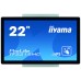 iiyama ProLite TF2215MC-B2 monitor pantalla táctil 54,6 cm (21.5") 1920 x 1080 Pixeles Negro Multi-touch Multi-usuario