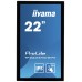 iiyama ProLite TF2234MC-B7X monitor pantalla táctil 54,6 cm (21.5") 1920 x 1080 Pixeles Multi-touch Multi-usuario Negro