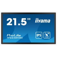 iiyama PROLITE Pizarra de caballete digital 55,9 cm (22") LED 600 cd / m² Full HD Negro Pantalla táctil