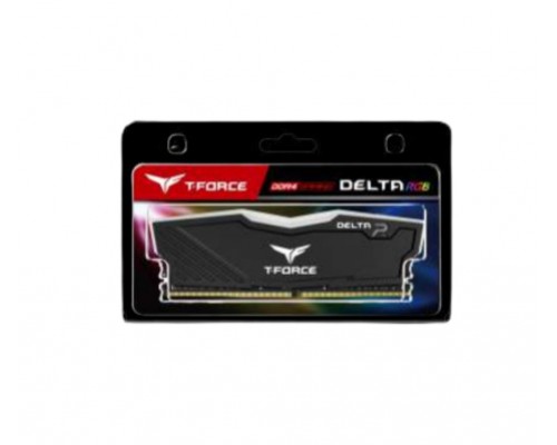 DDR4 TEAMGROUP T-FORCE DELTA RGB 16GB X1 3200 NEGRO-DI19 DDR4 TEAMGROUP T-FORCE DELTA RGB 16GB X1 3200 NEGRO