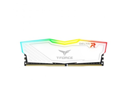 DDR4 TEAMGROUP T-FORCE DELTA RGB 16GB X2 3200 WHITE