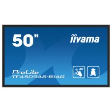 MONITOR IIYAMA 50" PCAP AG BEZEL FREE 40-POINTS, 1920X1080, ANDR. 11,4GB, 32GB, IPS, 24/7, 2XHDMI, DP, 435CDM2 , LANDSC-PORTR-FACE-UP MODE, LAN, RS232, VESA 200X200MM (TF5039AS-B1AG)