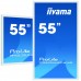 iiyama ProLite TF5539UHSC-W1AG monitor pantalla táctil 139,7 cm (55") 3840 x 2160 Pixeles Multi-touch Multi-usuario Blanco