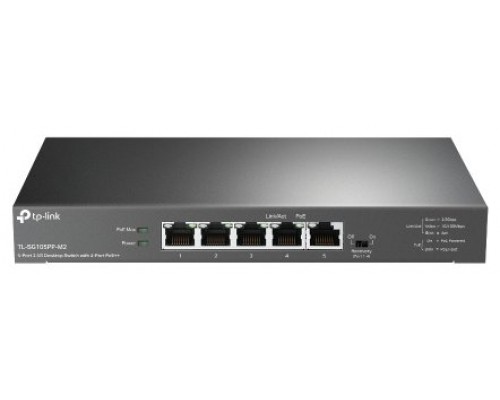 5-PORT 2.5G DESKTOP SWITCH WITH 4-PORT POE++