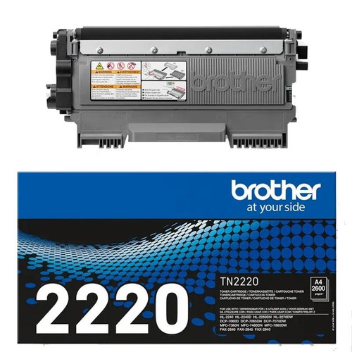 Toner brother tn2220 negro 2600 páginas-MR14 Toner brother tn2220 negro 2600 páginas