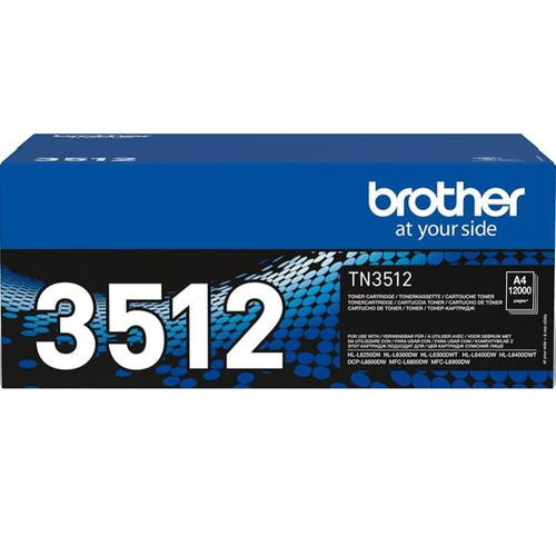 Toner brother tn3512 negro 12000 p&aacute;ginas