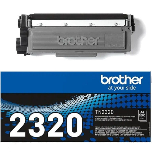 Toner brother tn2320 negro 2600 páginas-MR13 Toner brother tn2320 negro 2600 páginas