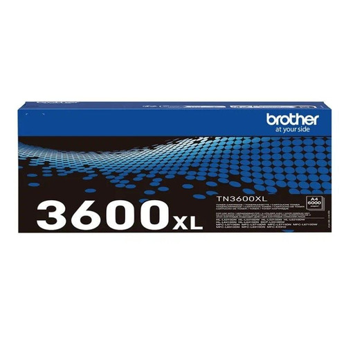 Toner brother tn3600xl 6000 paginas