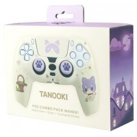 KIT FUNDA+GRIPS MANDO PS5 FR-TEC TANOOKI MANEKI