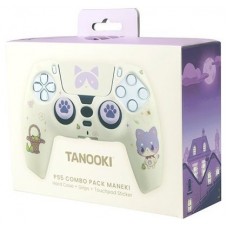 KIT FUNDA+GRIPS MANDO PS5 FR-TEC TANOOKI MANEKI