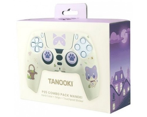 KIT FUNDA+GRIPS MANDO PS5 FR-TEC TANOOKI MANEKI