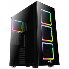 AEROCOOL TOR PRO FULL TOWER, E-ATX, 4X RGB 14CM FANS, TEMPERED GLASS SIDE&FRONT PANEL