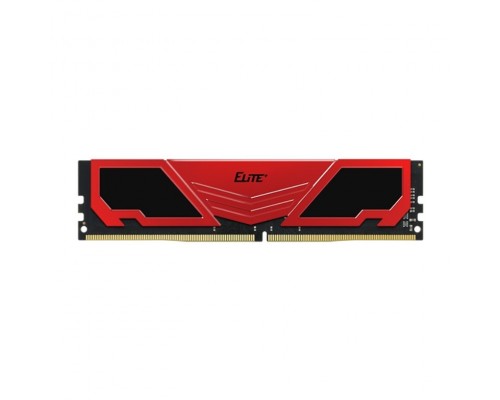 DDR4 TEAMGROUP ELITE HEATSINK 16GB 3200 NEGRO / ROJO