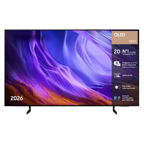 Samsung TV 65" OLED S83H 4K Vision AI Smart TV (2026)-MR126 Samsung TV 65" OLED S83H 4K Vision AI Smart TV (2026)