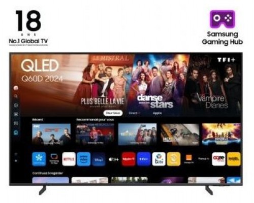 SAMSUNG TV 85" TQ85Q60D QLED UHD SMART TV HDR10+