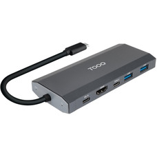 CAJA EXTERNA+HUB M.2 NGFF/NVMe USB3.2 GEN2 TOOQ