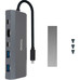 CAJA EXTERNA+HUB M.2 NGFF/NVMe USB3.2 GEN2 TOOQ-CN4 CAJA EXTERNA+HUB M.2 NGFF/NVMe USB3.2 GEN2 TOOQ