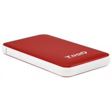 CAJA EXTERNA TQE-2528R 2,5" 9,5 MM SATA USB 3.1 GEN1 ROJA