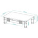 Tooq TQMMPD02 Soporte elevador multiusos caj&oacute;n