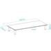 SOPORTE TOOQ ELEVADOR VIDRIO PARA MONITORES