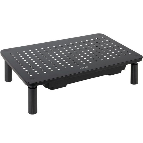 Tooq TQMR087 Soporte elevador monitores con cajón-IA2 Tooq TQMR087 Soporte elevador monitores con cajón